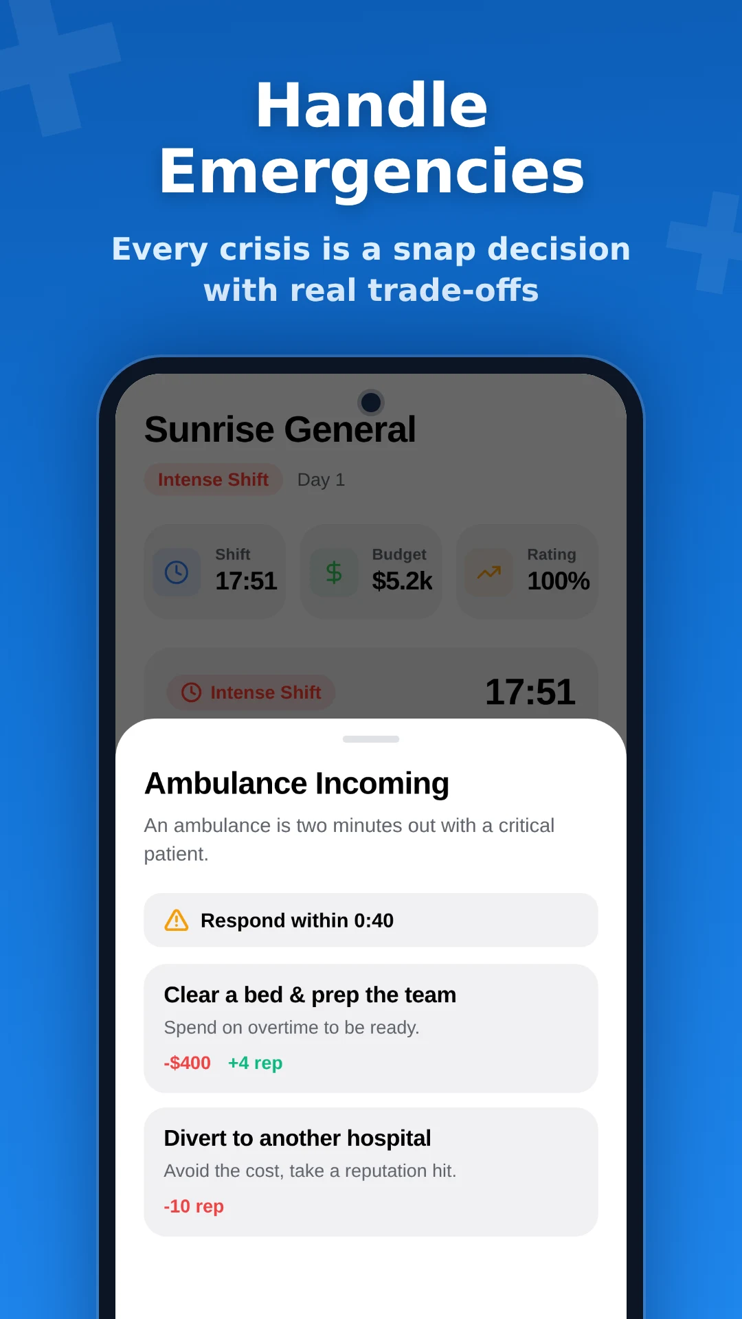 Hospital Shift Manager screenshot
